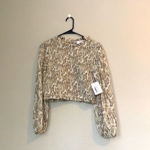 Animal Print Top
